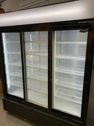 3 Door Glass Refrigerator Beverage