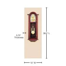 In Pendulum Wall Chime Clock C3381
