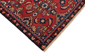 lilian persian rug red 128 x 68 cm