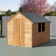Shire 8 X 6 Value Overlap Apex Shed