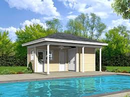 Pool House Plans Pool House With Bar