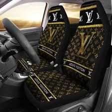Louis Vuitton Lv Symbol Car Seat Covers