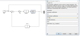 unable to set transfer function on matlab simulink electrical p controller transfer function matlab