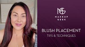 blush placement to change your face