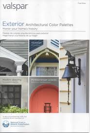 Valspar Paint Catalog Exterior Architectural Color Palettes