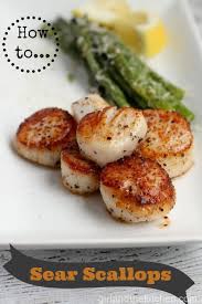 Remove the small side muscle from the scallops, rinse with cold water and thoroughly pat dry. Cooking 101 How To Cook Perfect Seared Scallops Girl And The Kitchen