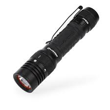 Luxpro Pro Series 1000 Lumens Led Rechargeable Flashlight With Dial Mode Selector And Tackgrip Xp910 The Home Depot