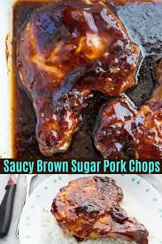 brown sugar baked pork chops