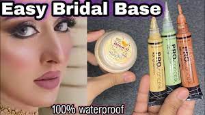 easy bridal base party makeup base