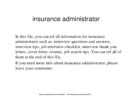 I recently read an article by jean cherni in the new haven register, who discussed the need for end? Insurance Administrator