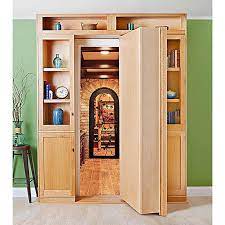 hidden door bookcase woodworking plan