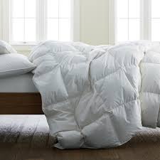 Organic Cotton Light Warmth White Queen Down Comforter