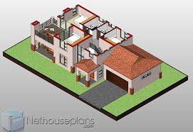 Three Bedroom House Plans South