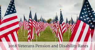 2018 Veterans Pension And Disability Rates