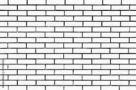 White Brick Wall Background In Rural