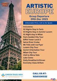 international europe tour package with