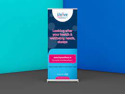 roll up banner laya healthcare aig by