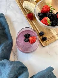berry banana smoothie without yogurt