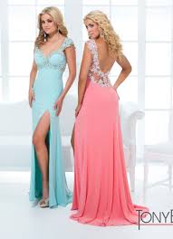 Tony Bowls Pastel Sweetheart Gown 114743