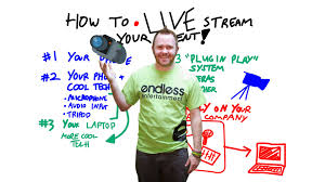 how to live stream your event endless