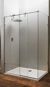 shower frameless glass sliding door
