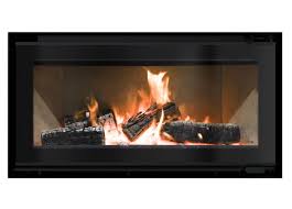 Mode Tall Gas Fireplace Double Sided