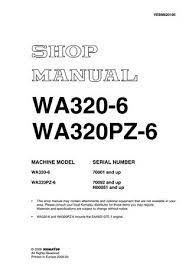 Best selection and lowest prices on operator manual, service repair manuals, electrical wiring diagram, and parts catalogs. Komatsu Wa320pz 6 Wheel Loader Service Repair Manual Sn 70092 And Up By 16326108 Issuu