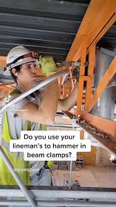 clip whacker beam clamp tool rack a