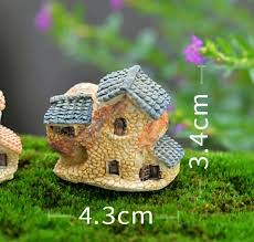 1 Pc Miniature Fairy Garden House