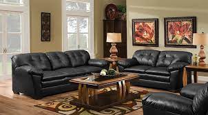 black bonded leather contemporary