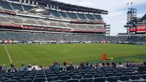 section 116 at lincoln financial field