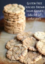 Sugar free oatmeal cookies are sure going to make a great impression. Gluten Free Cracked Brown Sugar Cookies Best Gf Cookies Ever Foodie Chicks Rule