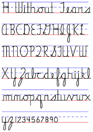 exles of handwriting styles draw