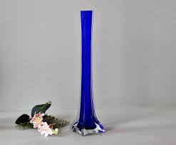 Vintage Vases Cobalt Blue Glass Vases