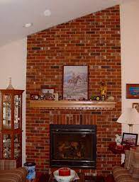 our ugly brick fireplace he vetoes