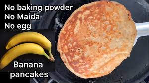 banana pancakes without eggs simple