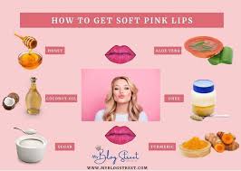 how to easily get soft pink lips my
