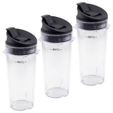 3 pack 16 oz cup with sip seal lid