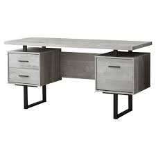 We'll review the issue and make a decision about a partial or a full refund. Monarch 60 In Grey Reclaimed Wood Computer Desk Lowe S Canada