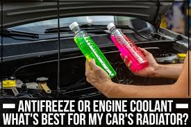 antifreeze or engine coolant what s
