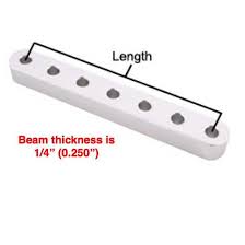 aluminium beams set 639012