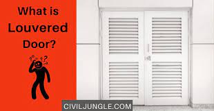 what is louvered door 10 diffe