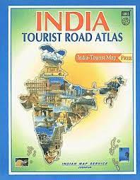 india tourist road atlas by dr r p arya
