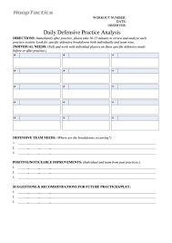 Top Basketball Practice Plan Templates Free To Download In