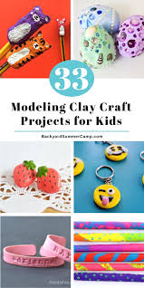 modeling clay craft projects for kids