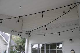 Hang String Lights On A Screened Porch
