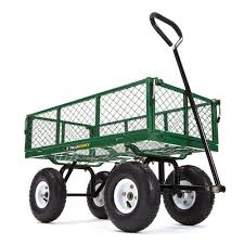 gorilla carts gor400 400 lb steel