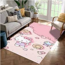 o kitty area rug carpet team logo