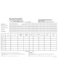 9 nursing timesheet templates in pdf