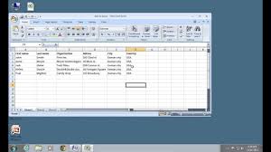 how to do excel 2007 mail merge you